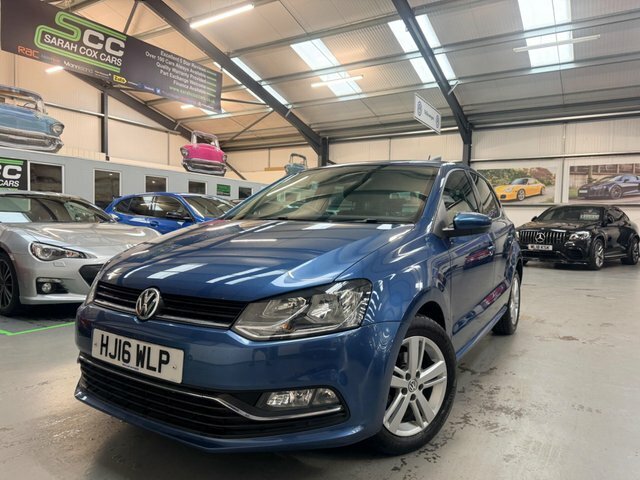 Volkswagen Polo 1.0 Bluemotion Tech Match Euro 6 S S HJ16WLP Blue #4