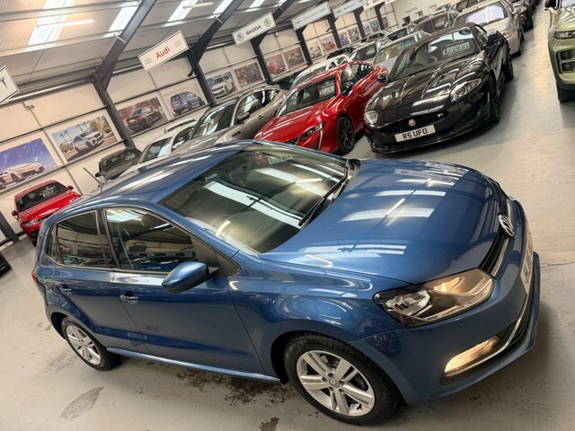 Volkswagen Polo 1.0 Bluemotion Tech Match Euro 6 S S Blue