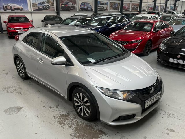 Honda Civic 1.6 I-dtec Se Plus-t Euro 5 S S Silver #3