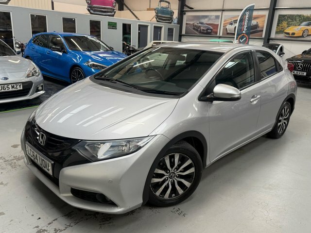 Honda Civic 1.6 I-dtec Se Plus-t Euro 5 S S Silver #4