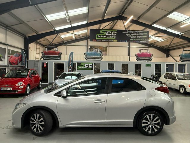 Honda Civic 1.6 I-dtec Se Plus-t Euro 5 S S Silver #5