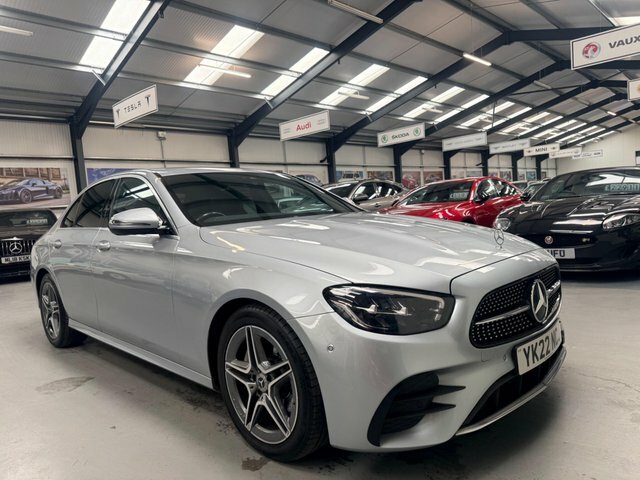 Mercedes-Benz E Class 2.0 E220dh Mhev Amg Line G-tronic Euro 6 S S Silver