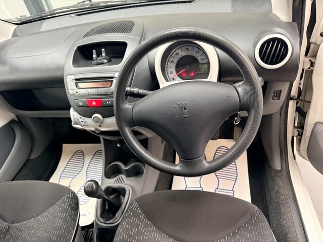Peugeot 107 Hatchback White #9