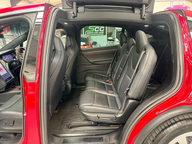 Tesla Model X 100D Dual Motor 4Wde Red #4