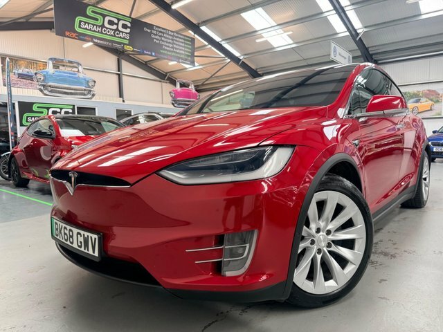Tesla Model X 100D Dual Motor 4Wde Red #6
