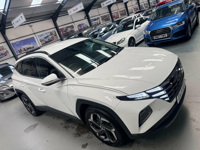 Hyundai Tucson 1.6 H T-gdi Premium Euro 6 S S White #2
