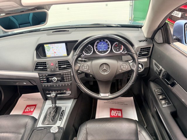Mercedes-Benz E Class 3.0 E350 Cdi V6 Blueefficiency Se Cabriolet G-tron Blue #6