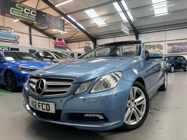 Mercedes-Benz E Class 3.0 E350 Cdi V6 Blueefficiency Se Cabriolet G-tron Blue #3
