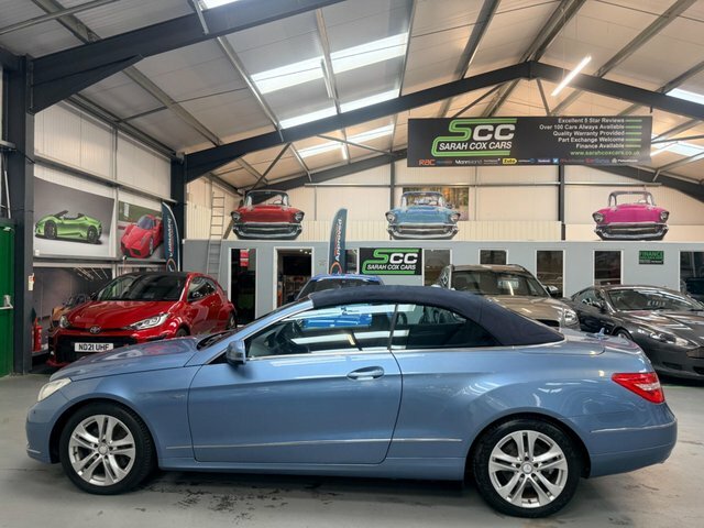 Mercedes-Benz E Class 3.0 E350 Cdi V6 Blueefficiency Se Cabriolet G-tron Blue #4