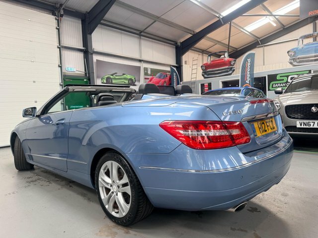 Mercedes-Benz E Class 3.0 E350 Cdi V6 Blueefficiency Se Cabriolet G-tron Blue #5