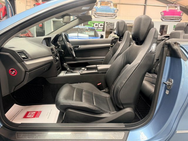 Mercedes-Benz E Class 3.0 E350 Cdi V6 Blueefficiency Se Cabriolet G-tron Blue #2