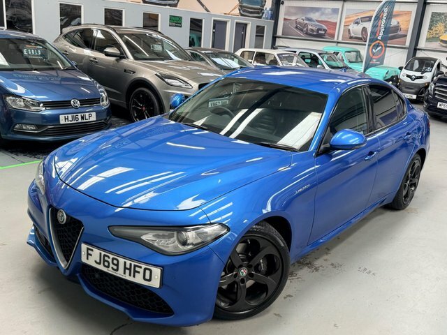 Alfa Romeo Giulia 2.0T Veloce Euro 6 S S Blue