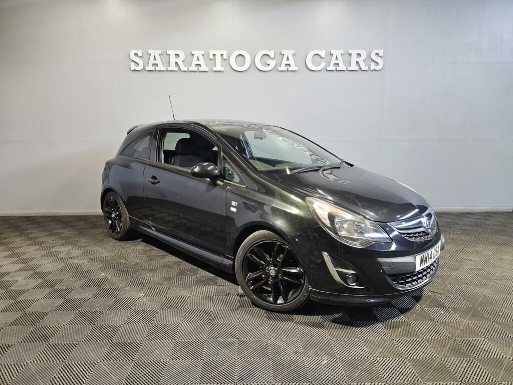 Vauxhall Corsa Limited Edition MW14OSX Black