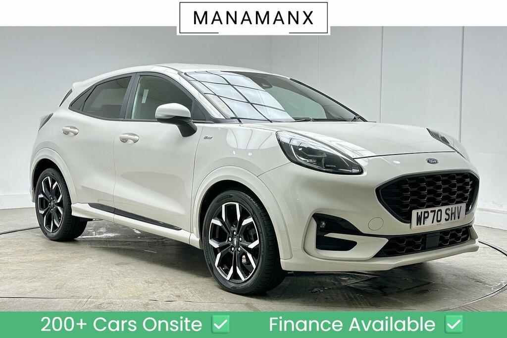 Ford Puma T Ecoboost Mhev St-line X WP70SHV White