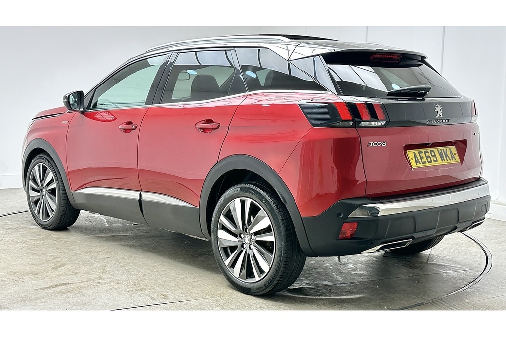 Peugeot 3008 Puretech Gt Line Premium AE69WKA Red #5