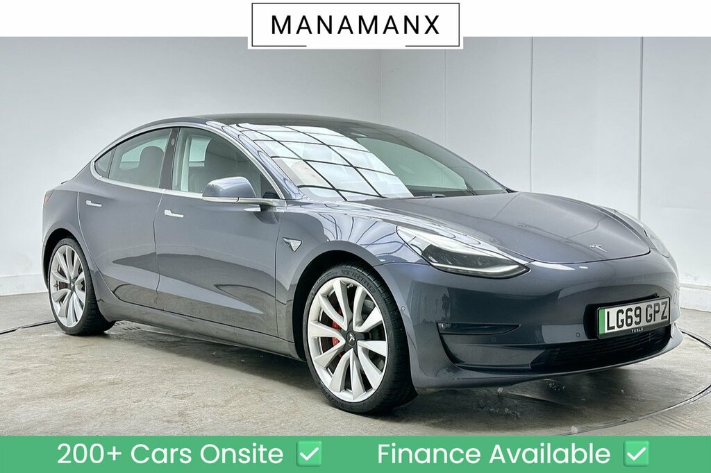 Tesla Model 3 Performance Grey