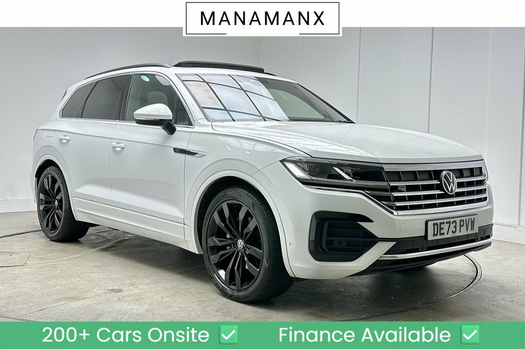 Volkswagen Touareg Tdi V6 R-line Tech Plus White