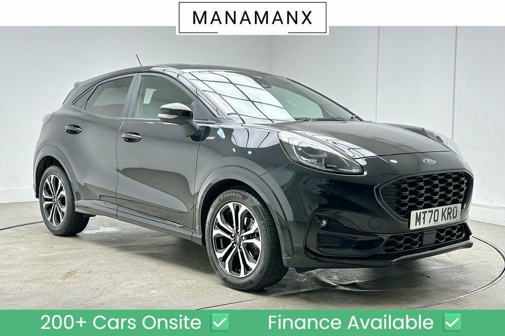 Ford Puma T Ecoboost Mhev St-line Black