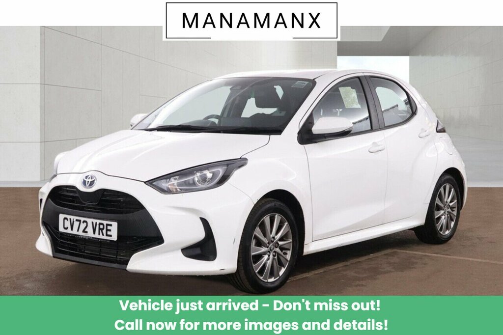 Toyota Yaris Vvt-h Icon CV72VRE White #4