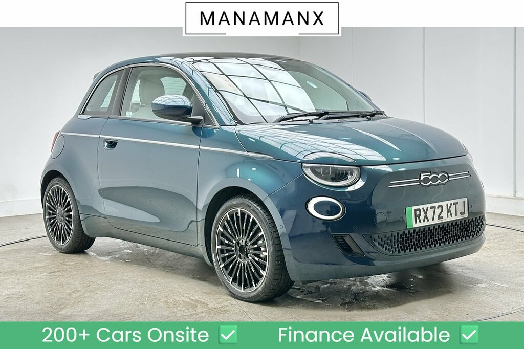 Fiat 500E La Prima Green
