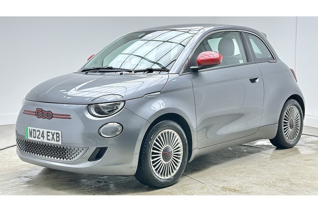 Fiat 500E 42Kwh Red Red #7