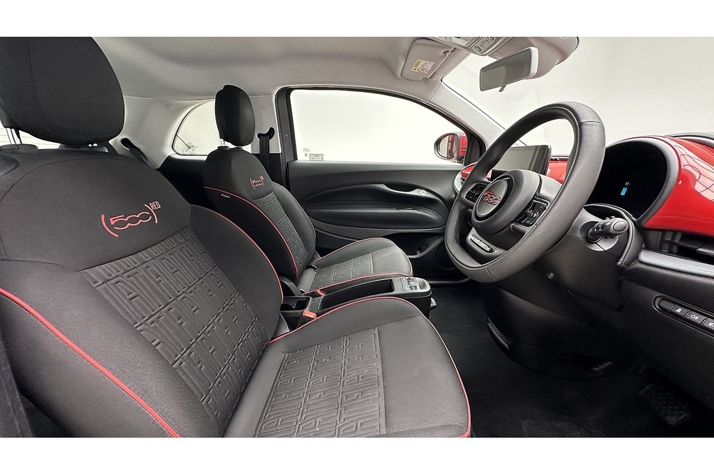 Fiat 500E 42Kwh Red Red #21