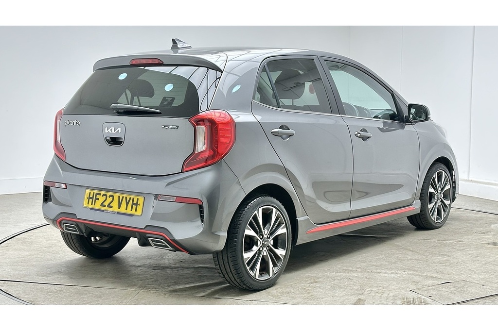 Kia Picanto Hatchback Blue #8