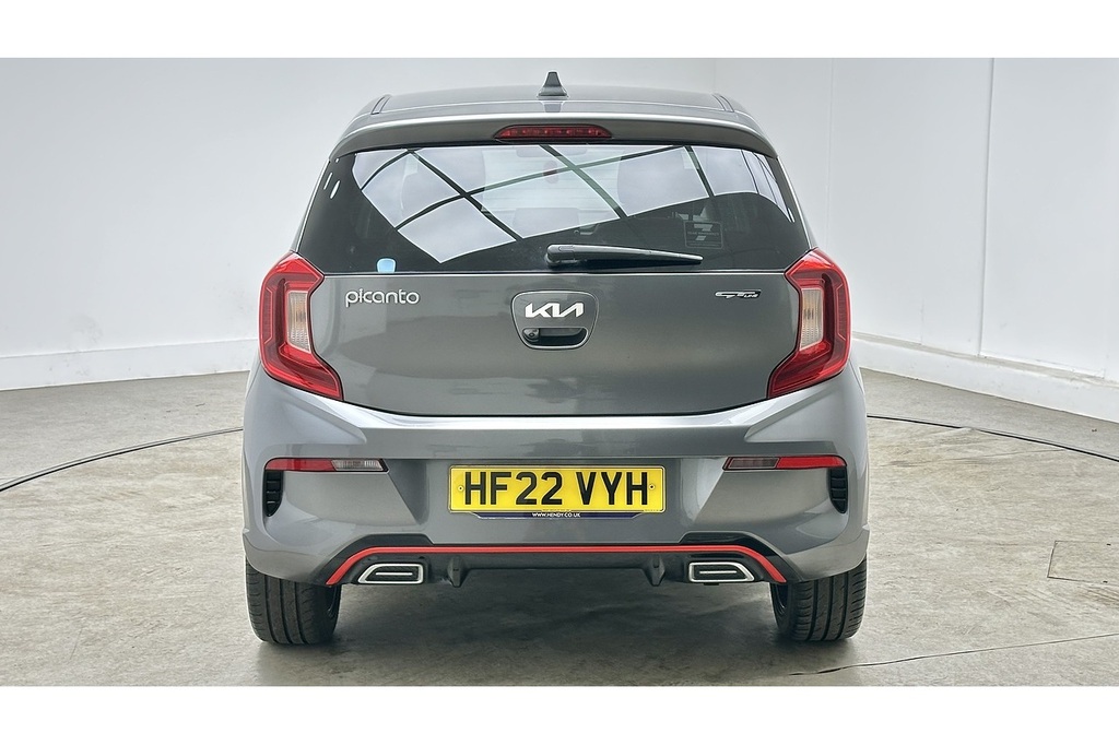 Kia Picanto Hatchback Blue #9