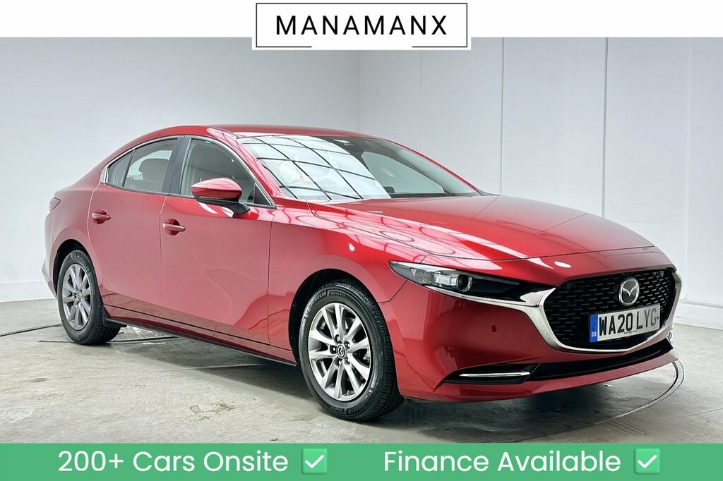 Mazda 3 Skyactiv-x Mhev Se-l Lux Red