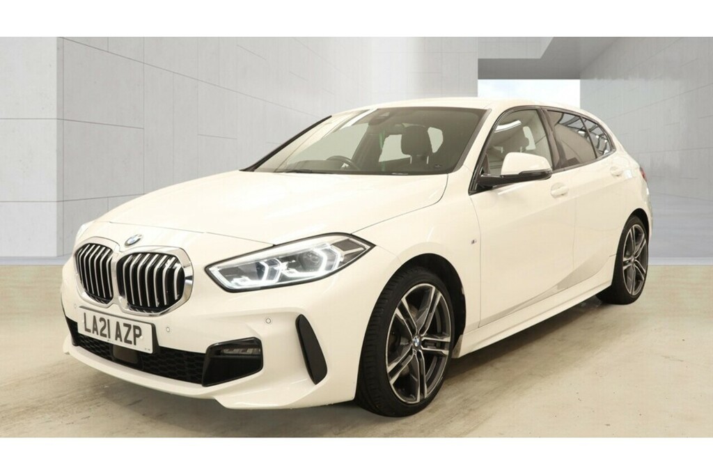 BMW 1 Series 118D M Sport White #3