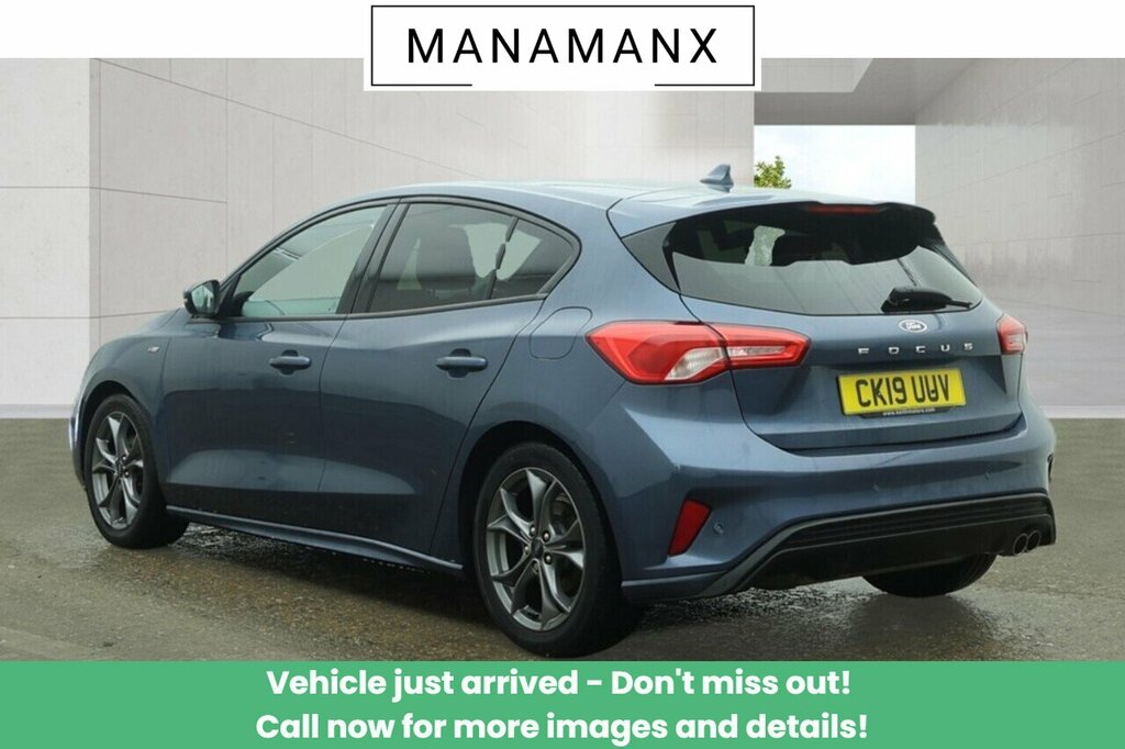 Ford Focus T Ecoboost St-line CK19UUV Blue #2