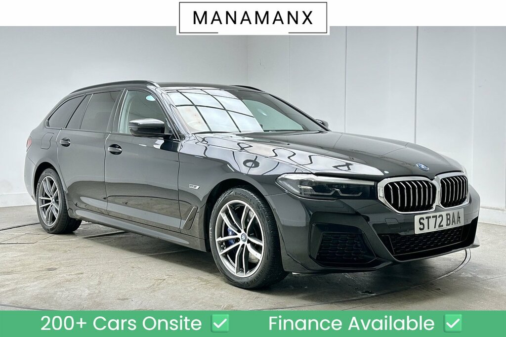 BMW 5 Series 530E M Sport Blue
