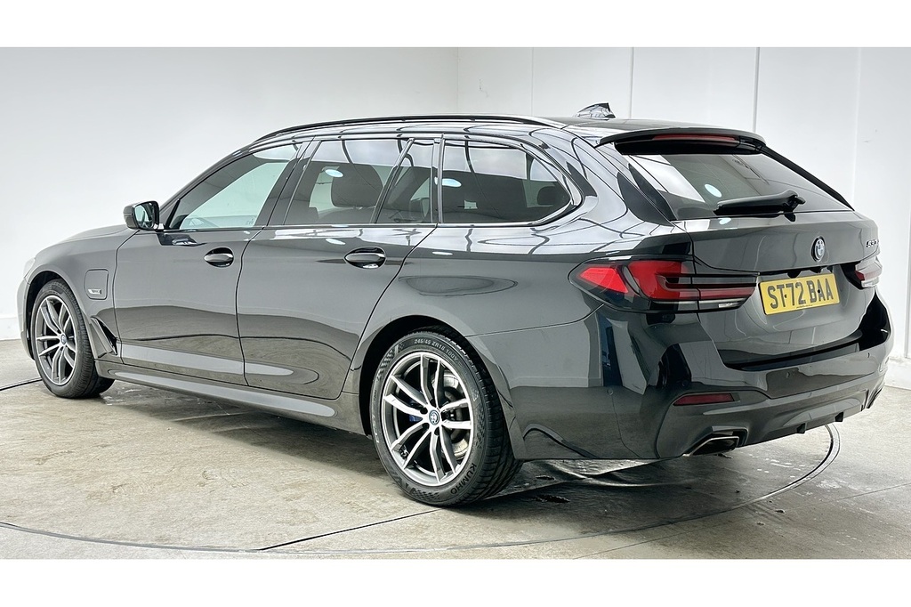BMW 5 Series 530E M Sport Blue #5