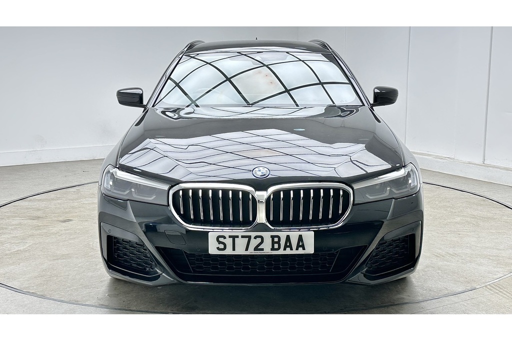 BMW 5 Series 530E M Sport Blue #3
