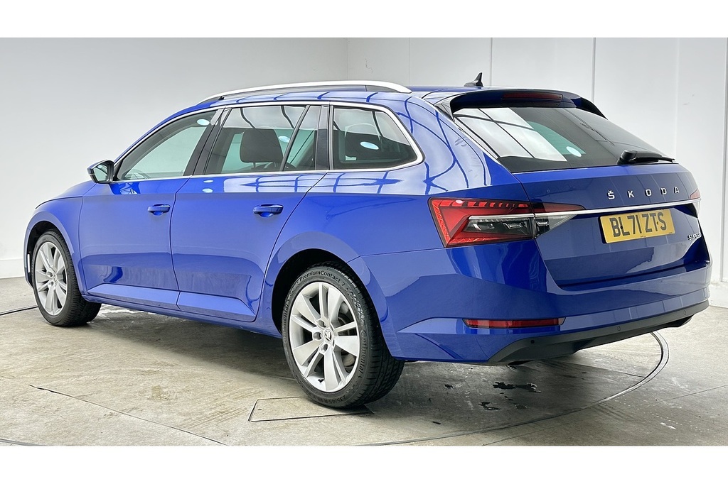 Skoda Superb Tdi Se L Blue #5