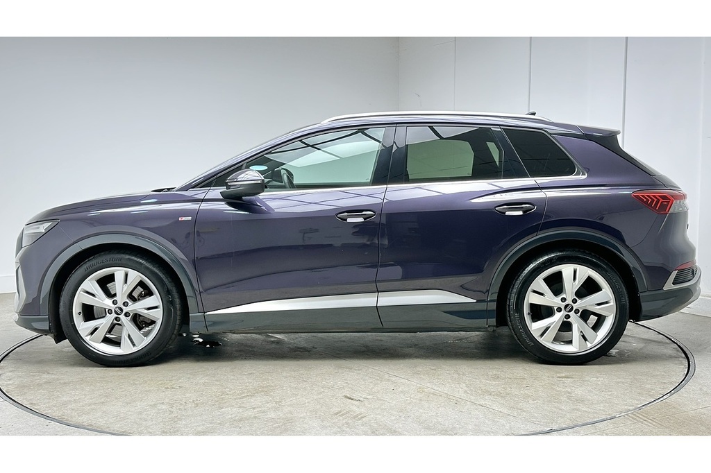 Audi Q4 E Tron S Line Purple #6