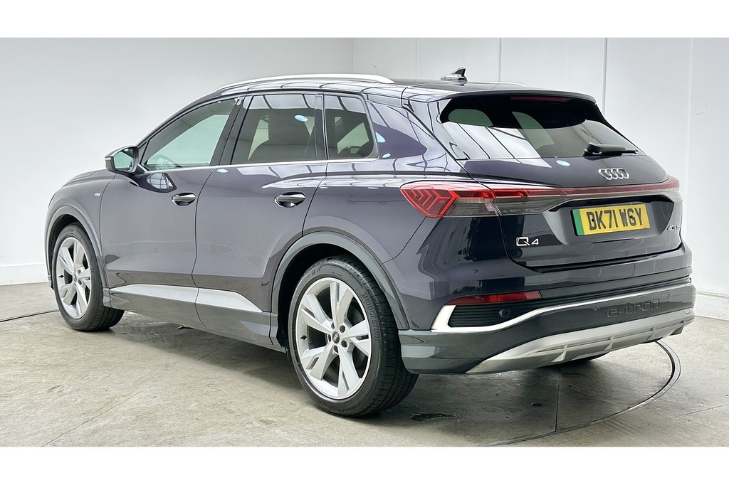 Audi Q4 E Tron S Line Purple #5