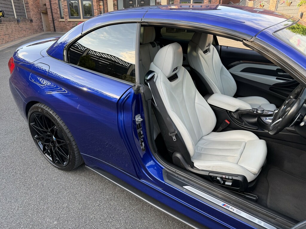 BMW M4 Convertible 3.0 M4 Convertible Competition Package LT67XZM Blue #5