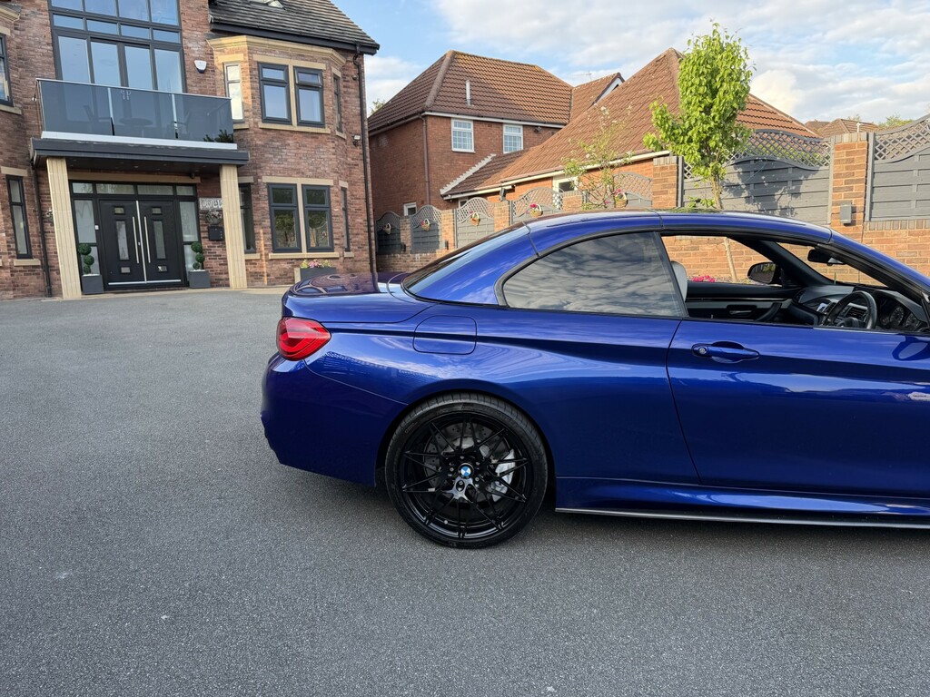 BMW M4 Convertible 3.0 M4 Convertible Competition Package LT67XZM Blue #4