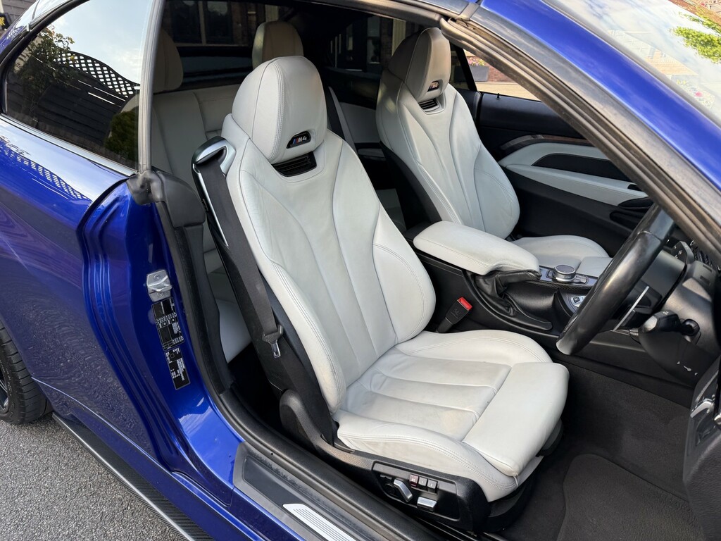 BMW M4 Convertible 3.0 M4 Convertible Competition Package LT67XZM Blue #6