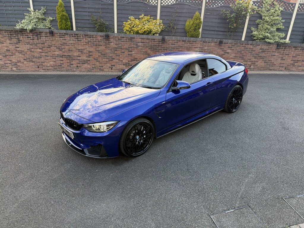 BMW M4 Convertible 3.0 M4 Convertible Competition Package Blue