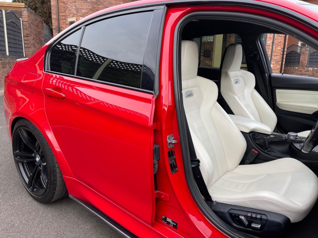BMW M3 Saloon 3.0 Dct Saloon Ferrari Rosso Red White Red #5