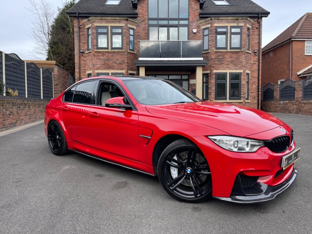 BMW M3 Saloon 3.0 Dct Saloon Ferrari Rosso Red White Red #2