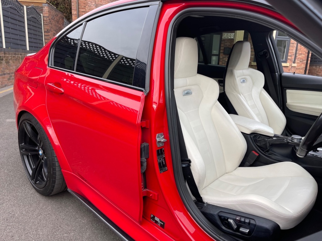 BMW M3 Saloon 3.0 Dct Saloon Ferrari Rosso Red White Red #3
