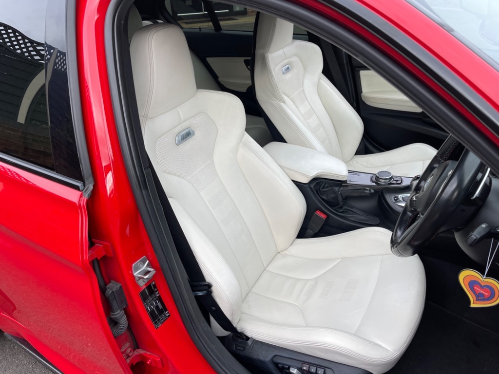 BMW M3 Saloon 3.0 Dct Saloon Ferrari Rosso Red White Red #4