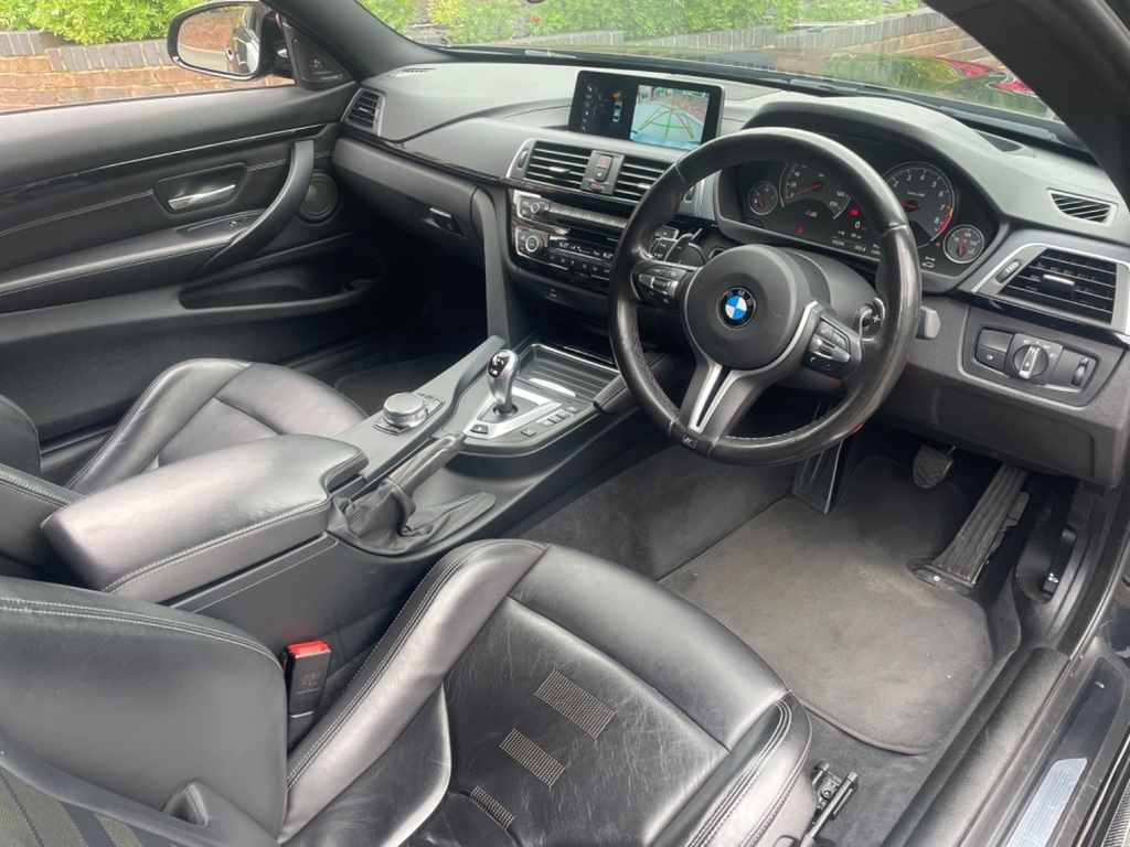 BMW M4 Coupe 3.0 Dct Biturbo Competition Pack Hud Har SW17AOT Black #6