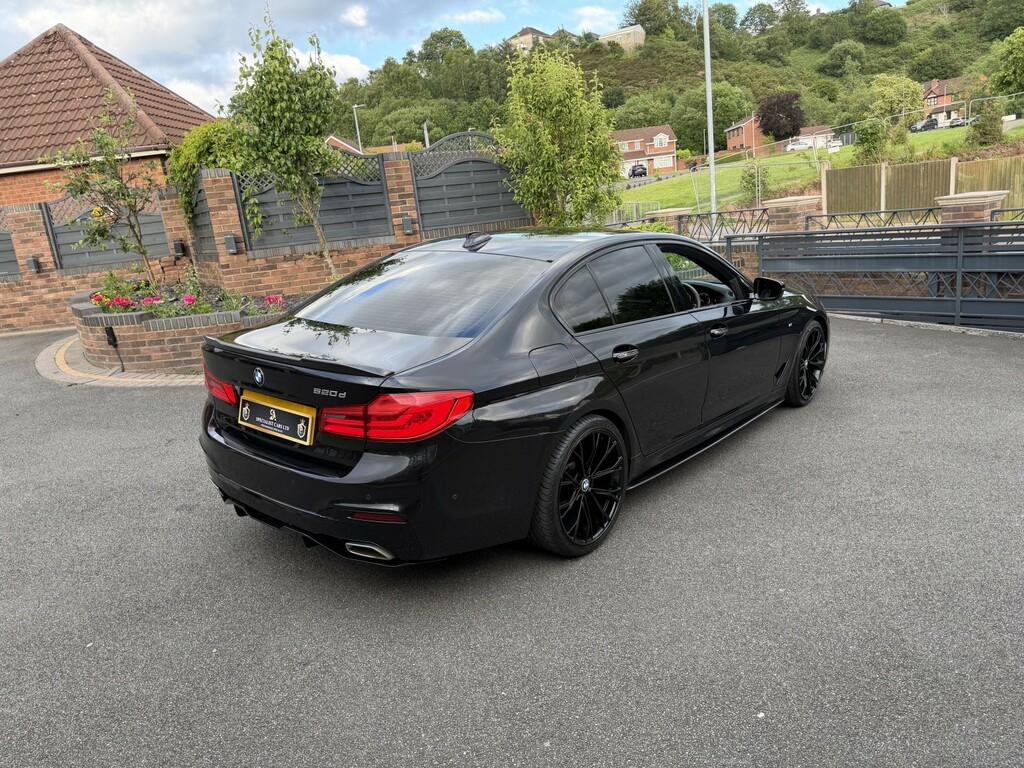 BMW 5 Series Saloon 2 520D M Sport M Performance Kit Wheels LO17ONB Black #2