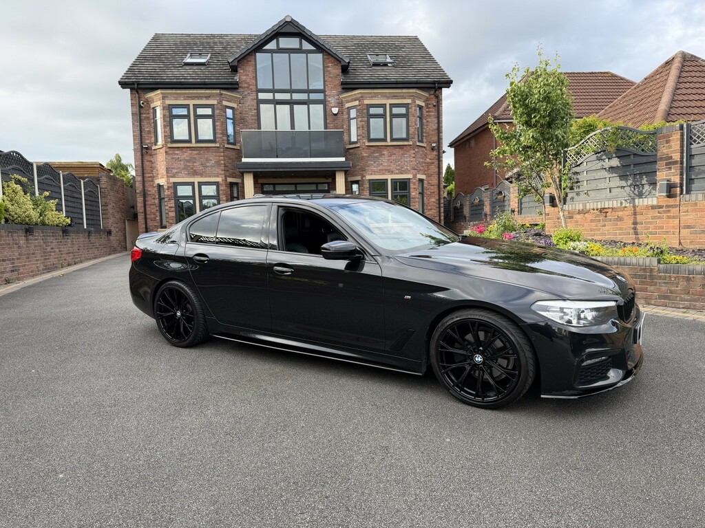 BMW 5 Series Saloon 2 520D M Sport M Performance Kit Wheels LO17ONB Black #4