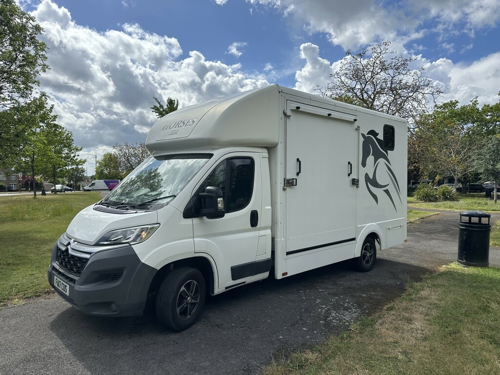 Citroen Relay Chassis Cab Horse Box 2.0 Bluehdi 35 201717 White #4