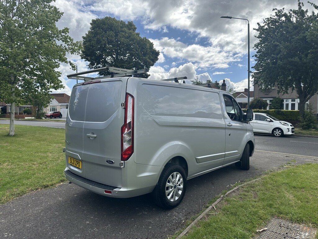 Ford Transit Custom Panel Van 2.0 Transit Custom Limited Van 280 L1 2. SL21ZPD Silver #4